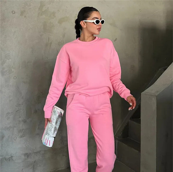 Lune London Comfortable Fleece Jogging Set for Women