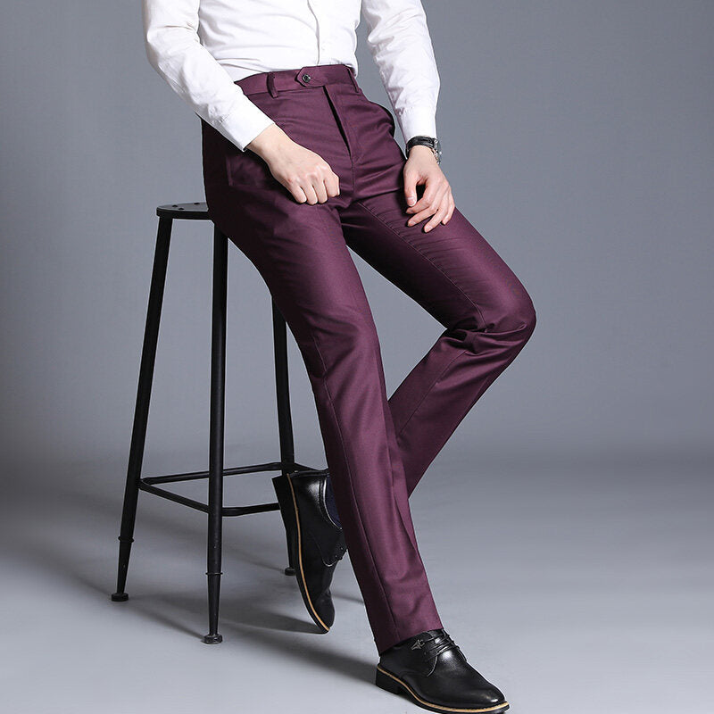 Elegant suit pants for men Slim-Fit Lune London