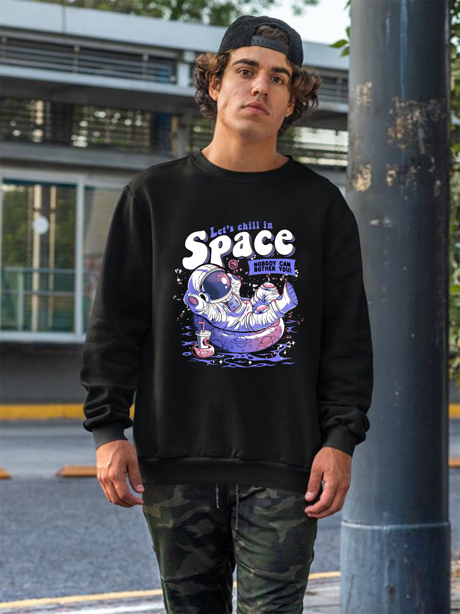 Women's sweatshirt with creative astronaut design Lune London