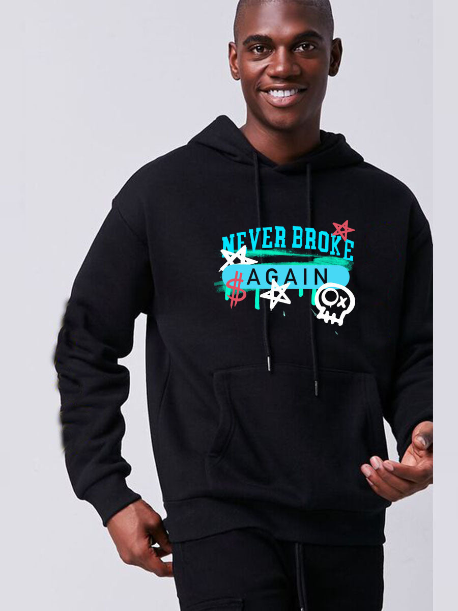Hoodie for women with creative pattern and kangaroo pocket Lune London
