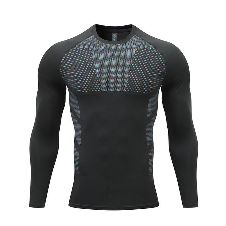 Men's Compression Long Sleeve Sports Shirt Lune London
