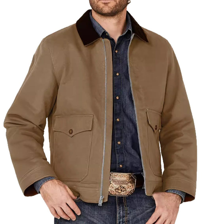 Modern utility jacket for men with practical pockets and sturdy outer material Lune London
