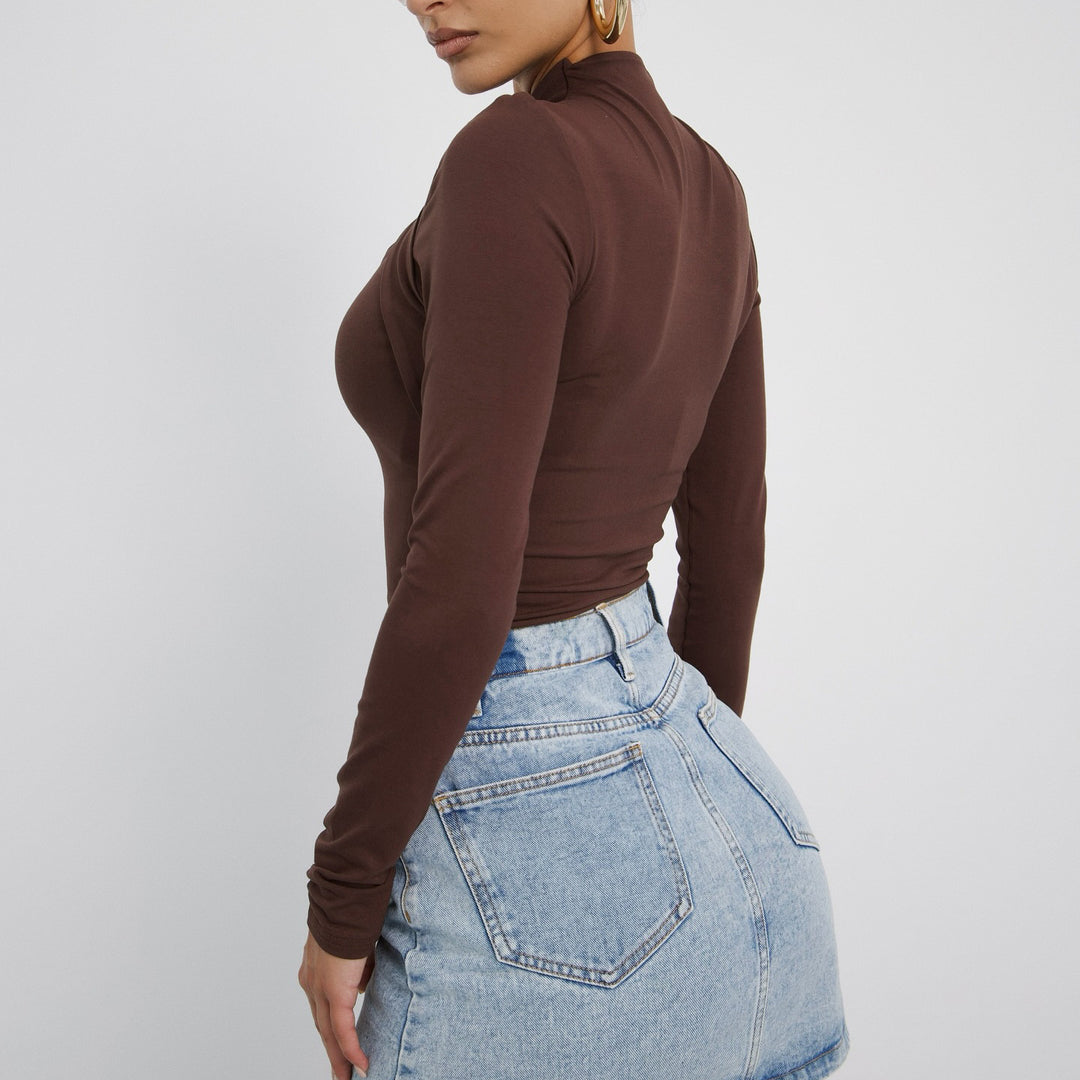 Long sleeve body for women with an innovative cut-out design Lune London