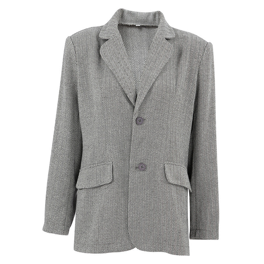 Oversized blazer jacket for women in soft fabric Lune London
