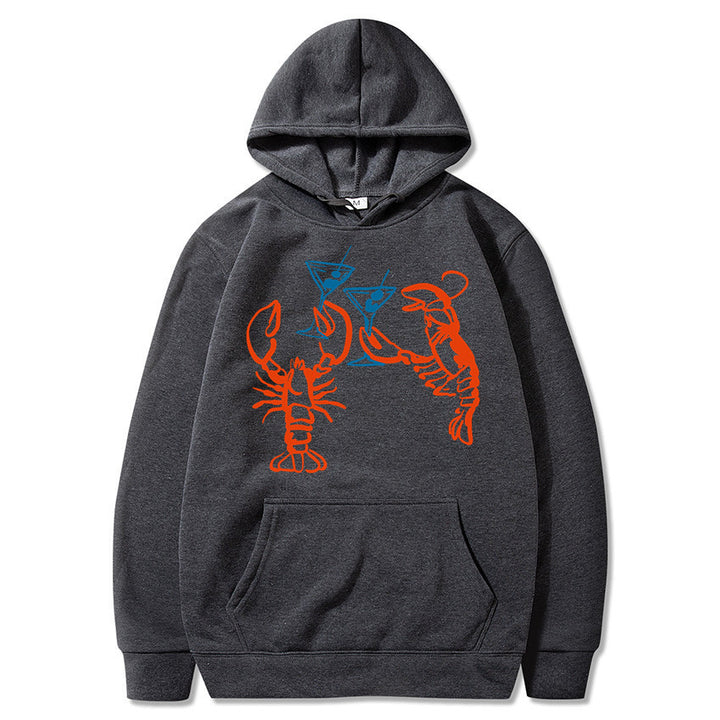 Sweat à capuche pour femmes avec motif de homard turbulente Chic & Stil