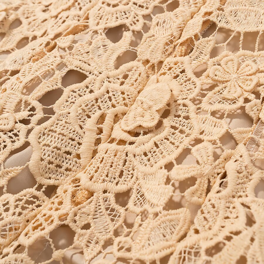 Lace summer dress for women with a delicate strap design Lune London