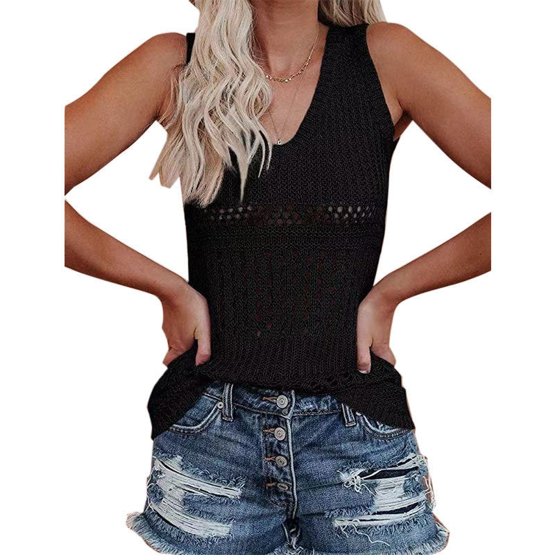 Women's knit top with a versatile diamond pattern Lune London