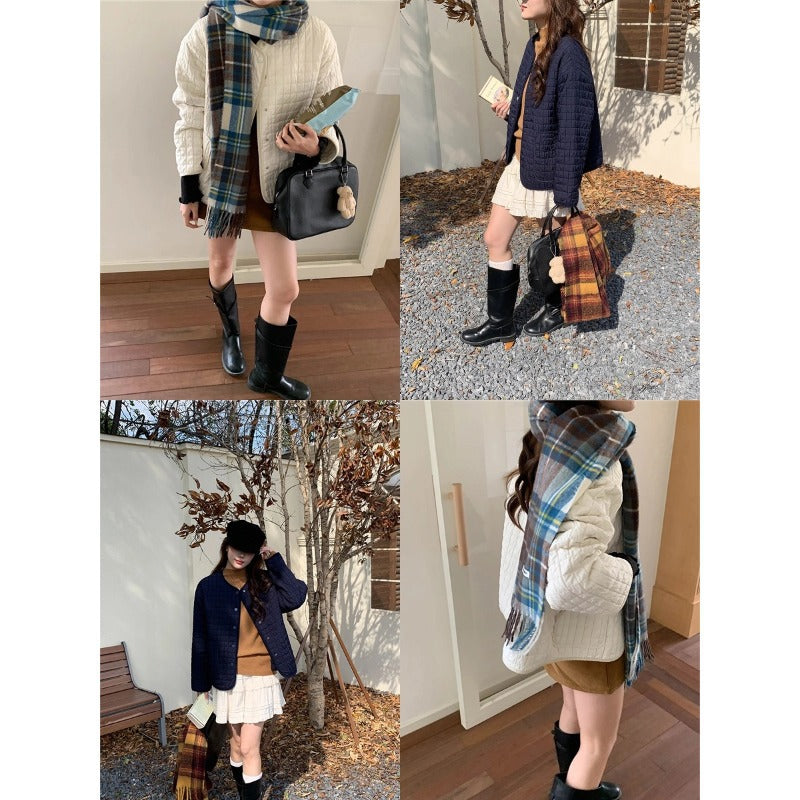 Women's Quilted Oversized Jacket Chic & Stil