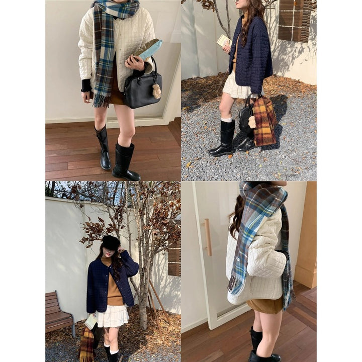 Women's Quilted Oversized Jacket Chic & Stil