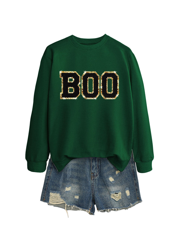 Sweat-shirt femme avec impression scintillante Chic & Stil