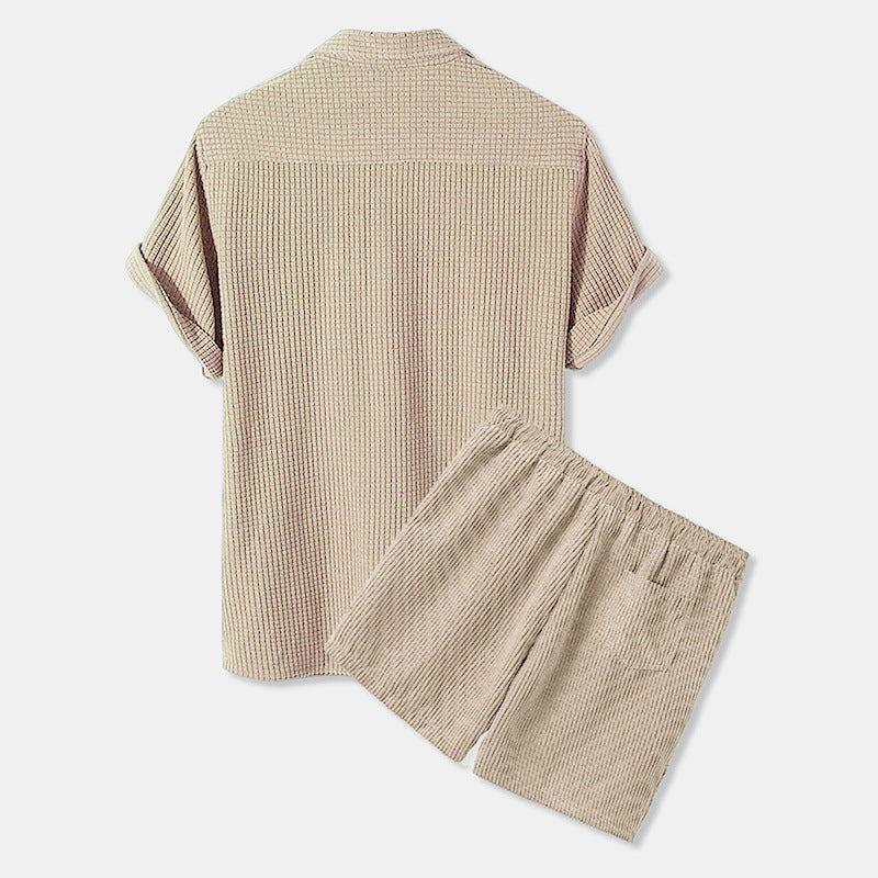 Sun pajama set for women with short t-shirt and Lune London pants