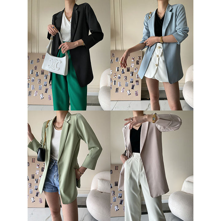 Women's Elegant Blazer with Modern Cut Chic & Stil