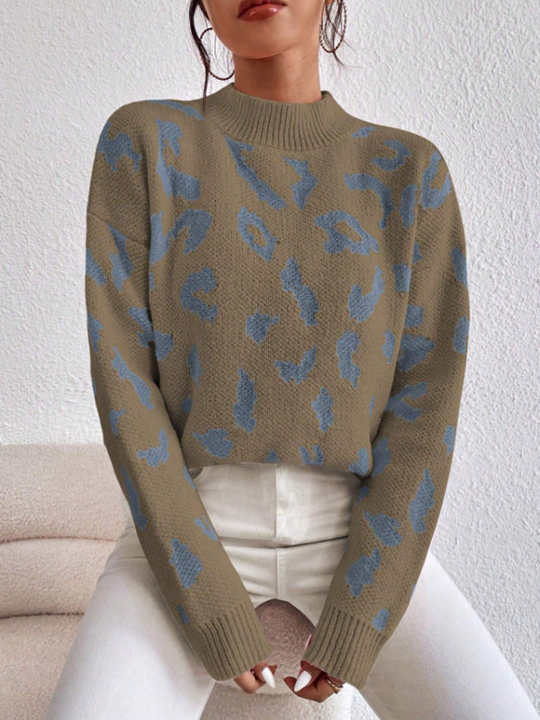 Lune London | Women's fashionable sweater with striking animal pattern and comfortable fit