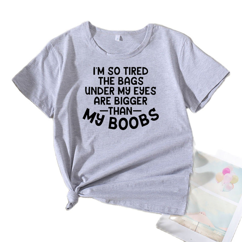 Ladies Leisure Humorous T-shirt Lune London