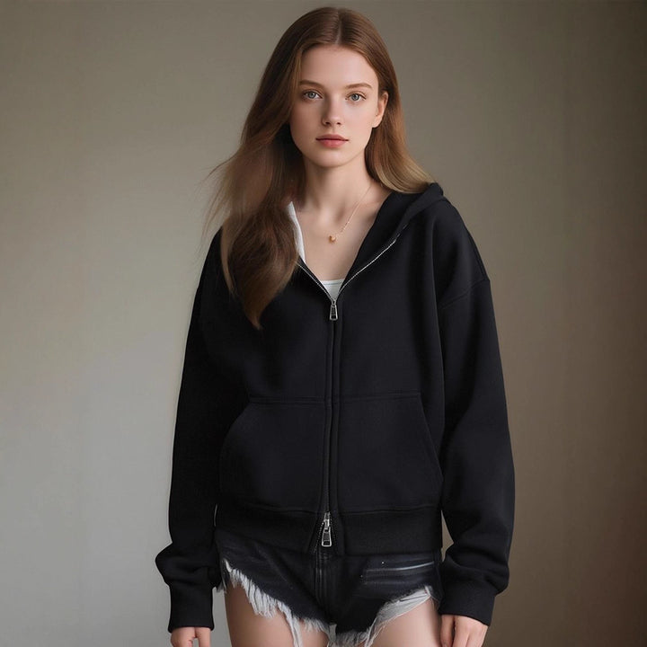 Ladies soft hooded jacket Lune London
