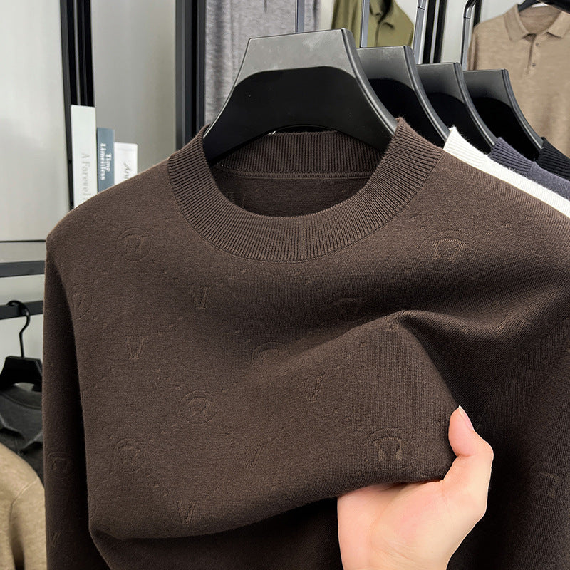 Elegant sweater for men with structured design Lune London