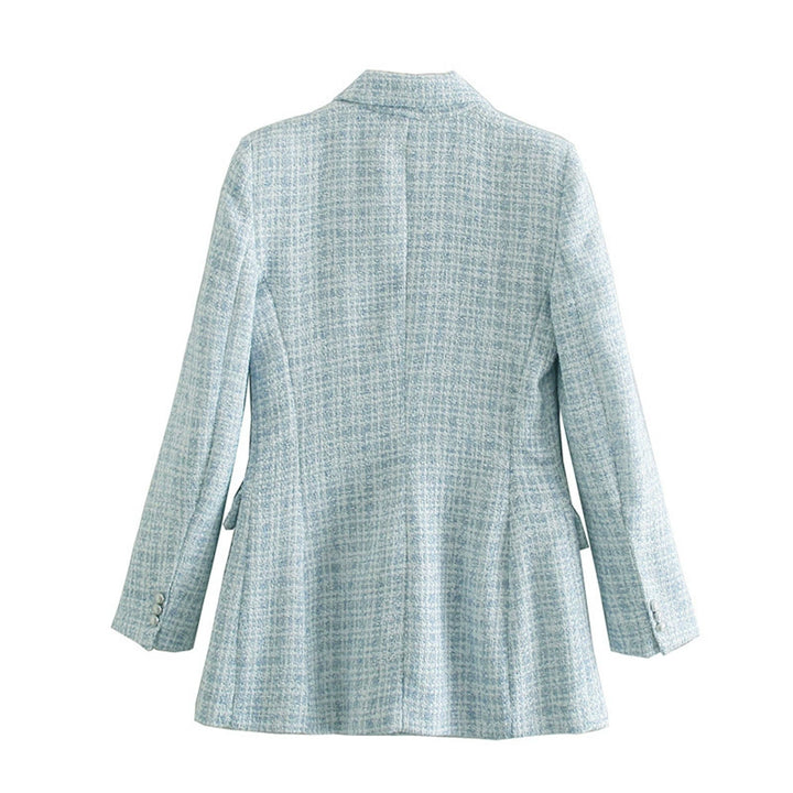 Lune London | Cut Women's Blazer In Light Blue
