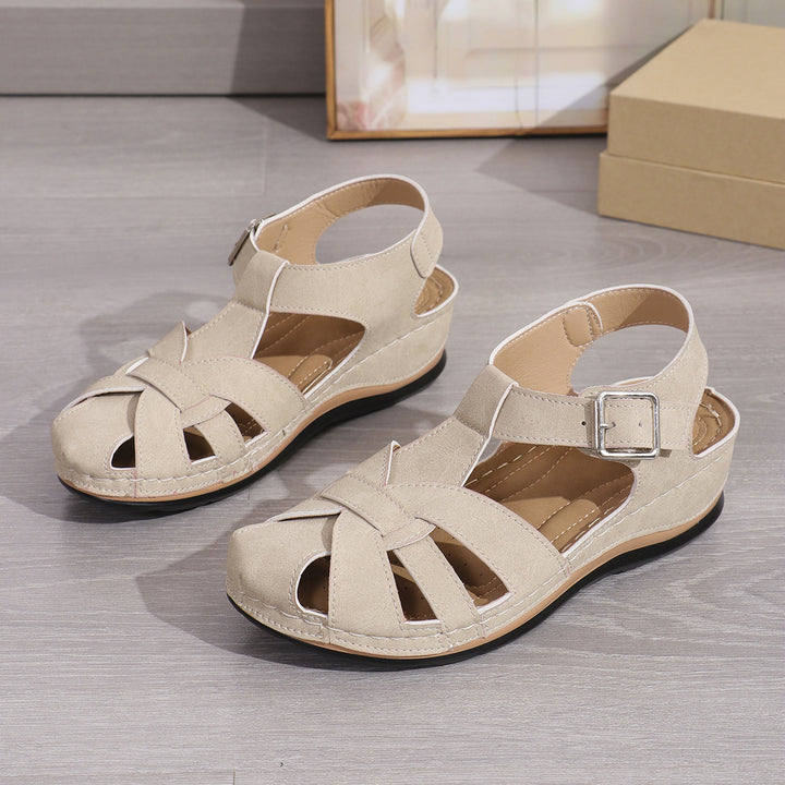 Women Comfortable Sandals with Adjustable Strap Lune London