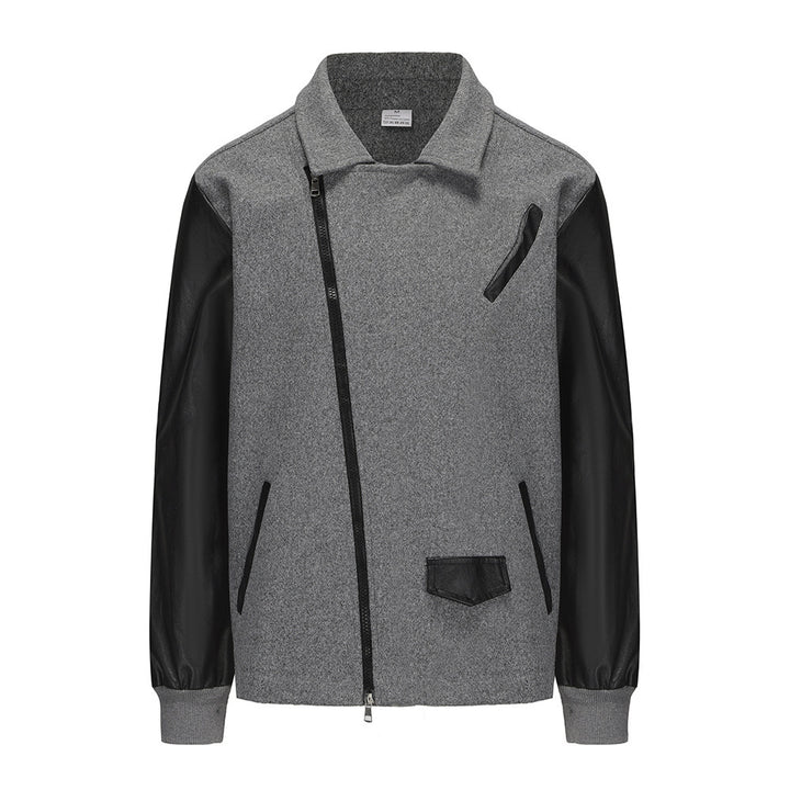 Casual designer jacket for men with contrasting sleeves and practical pockets Lune London