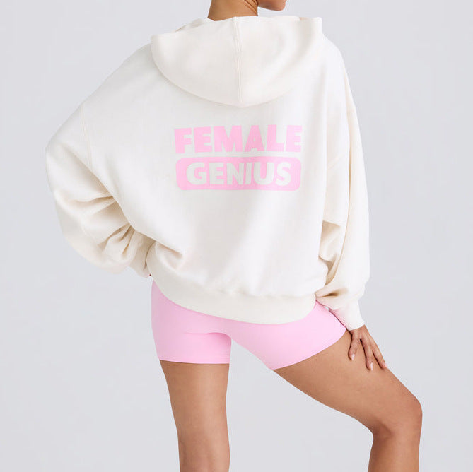 Casual hoodie for women with an oversized fit and practical pockets Lune London