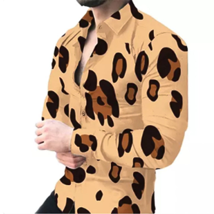 Shirt for men with a striking animal pattern Lune London