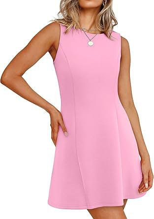 Sleeveless A-line dress for women with timeless cut Lune London