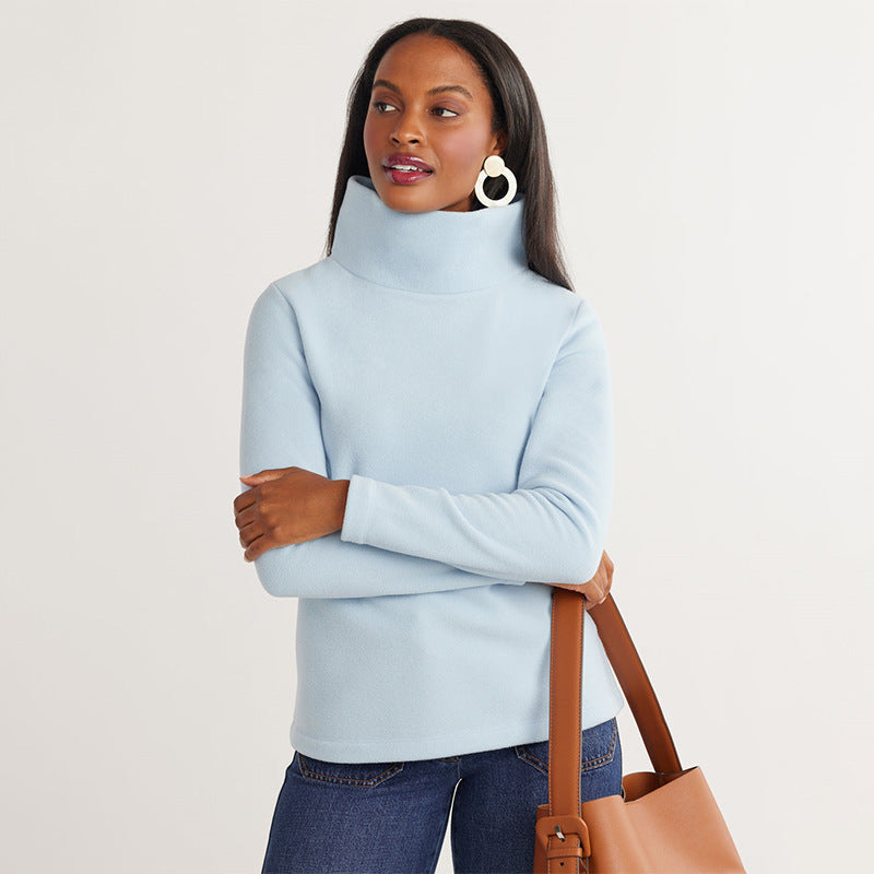 Lune London Elegant Polar Turtleneck Sweater for Women