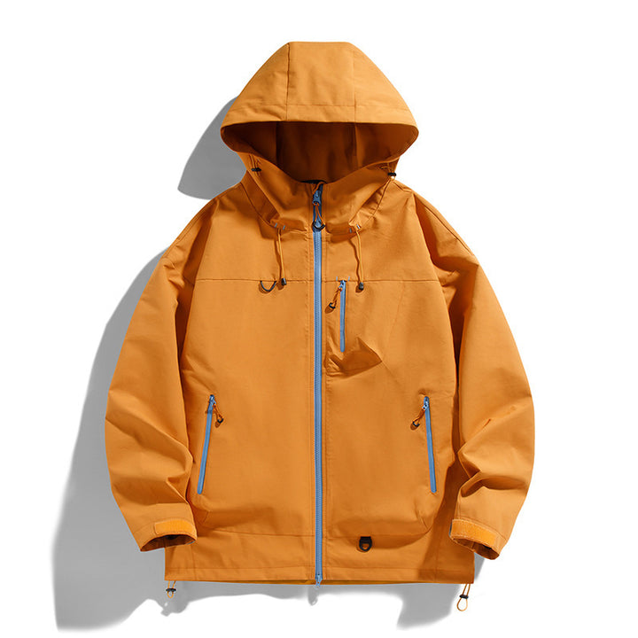 Functional jacket for men with breathable materials and practical design Lune London