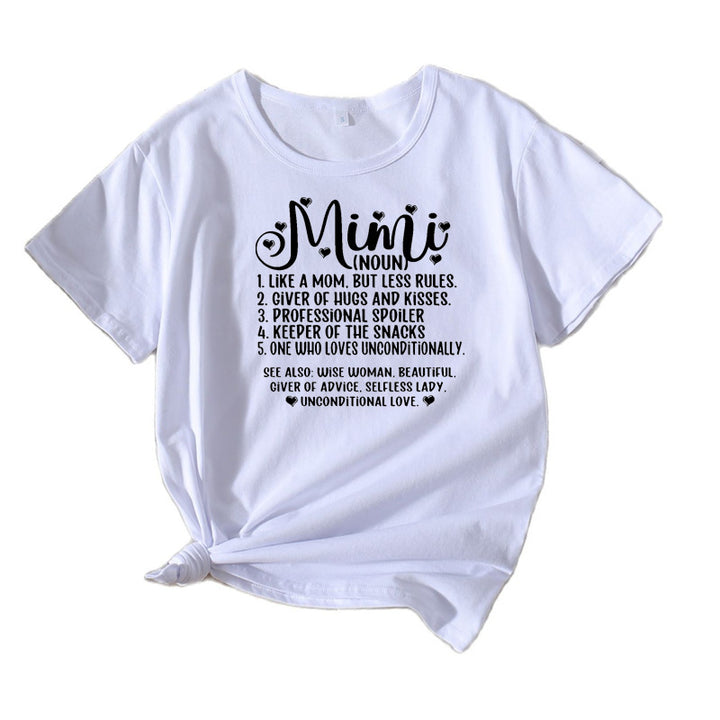Ladies Casual Graphic Definition T-shirt Lune London