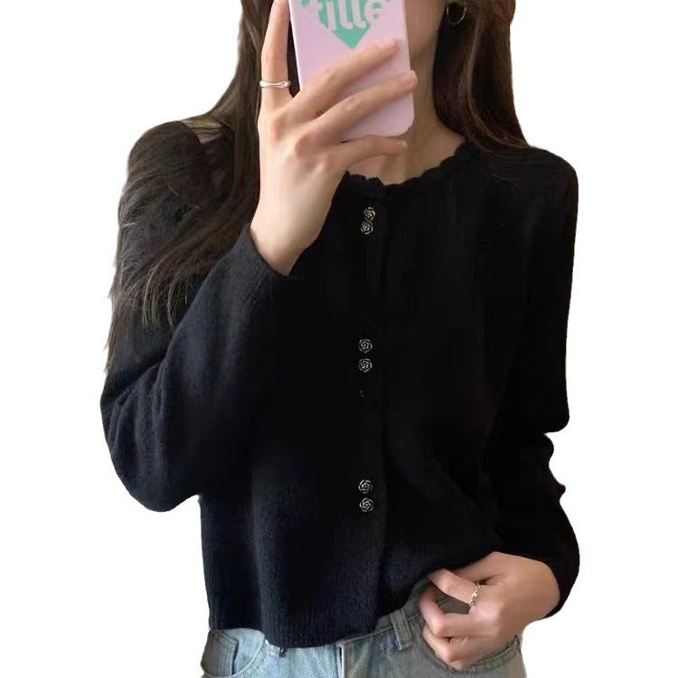 Cardigan confortable pour femmes avec fermeture à boutons Chic & Stil