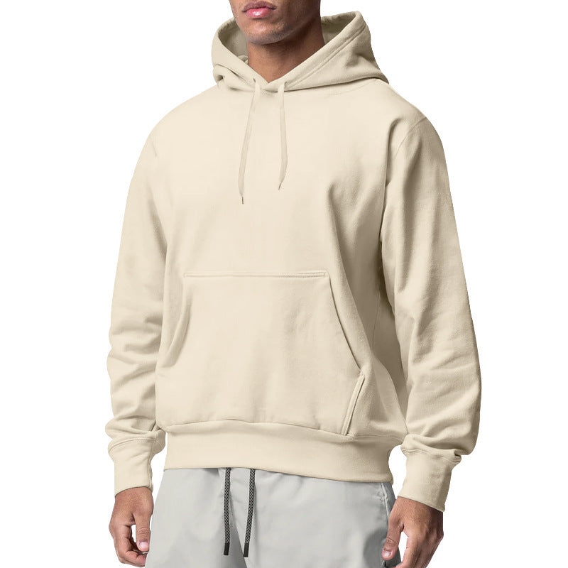 Men's hoodie with practical kangaroo pockets and comfortable fit Lune London