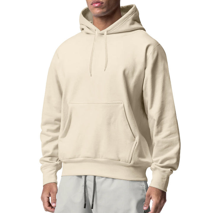Men's hoodie with practical kangaroo pockets and comfortable fit Lune London