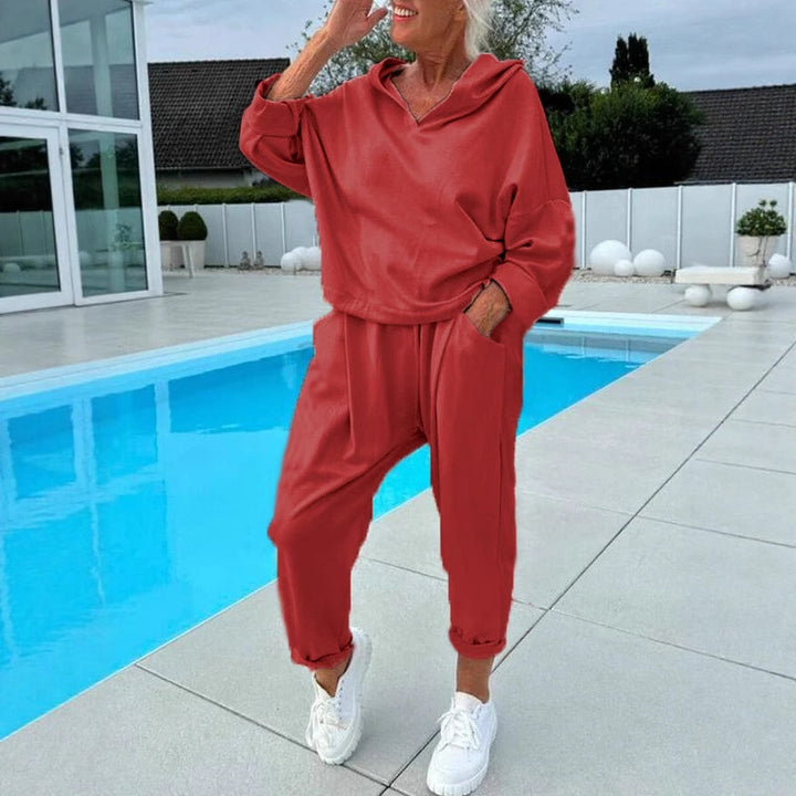 Women's casual hoodie and jogger set Lune London