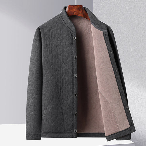 Veste matelassée tendance pour homme avec col étroit Lune London