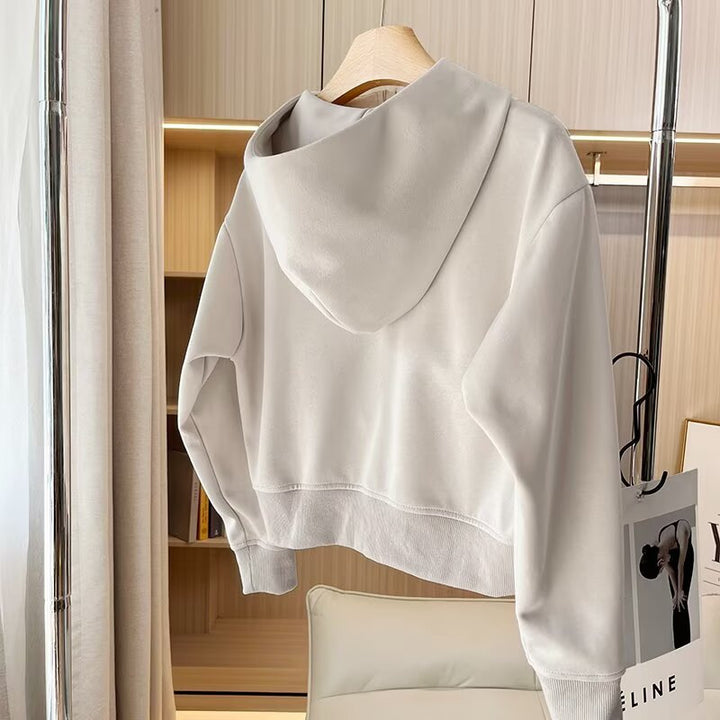 Veste à capuche confortable pour femmes avec zip innovant Chic & Stil
