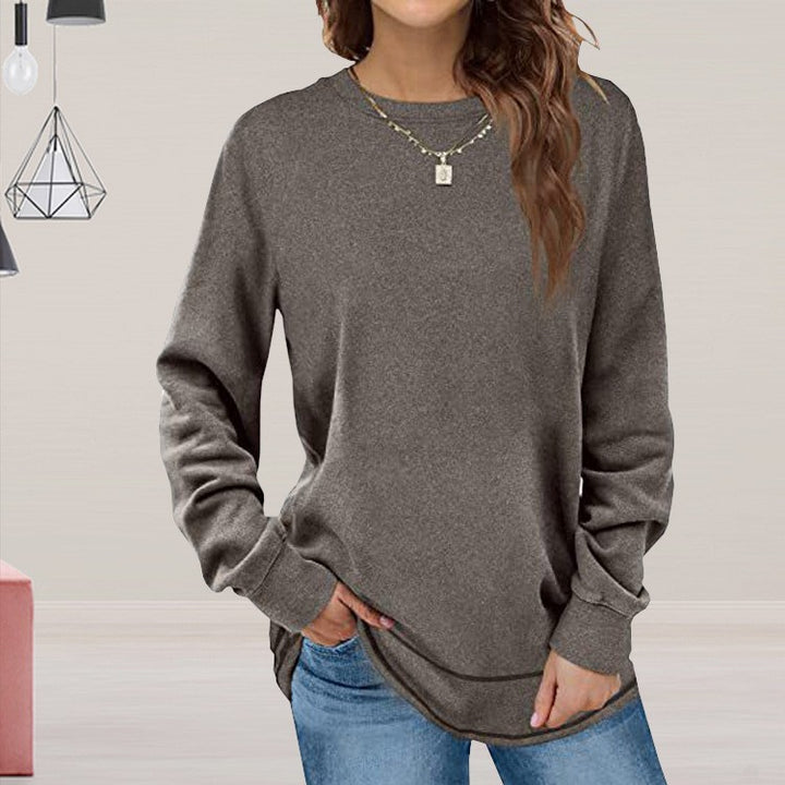Casual long sleeve fitted women's pullover Lune London