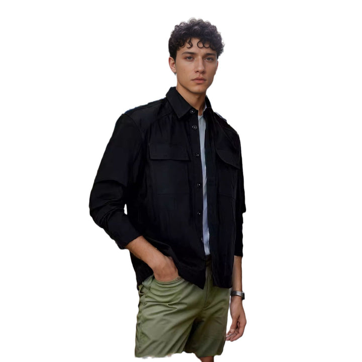 Casual summer jacket for men with wind protection Lune London