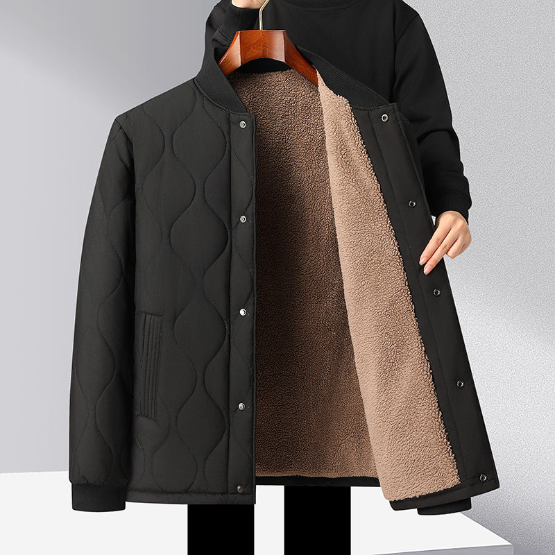 Quilted leisure jacket for women with luxurious faux fur lining Lune London