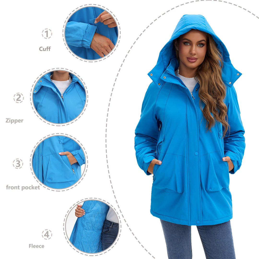 Functional winter jacket for ladies Lune London