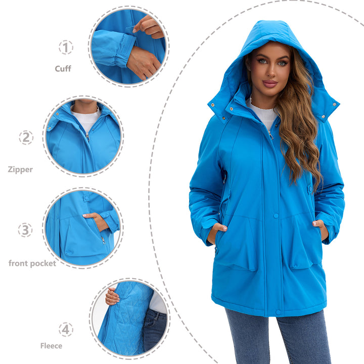 Functional winter jacket for ladies Lune London
