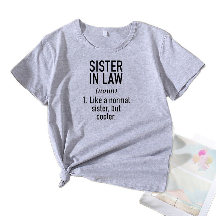 Women Chic and Stylish Graphic T-shirt Relaxed Fit Stepdaughter