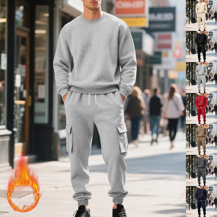 Leisurewear for men with practical pockets and elastic waist Lune London