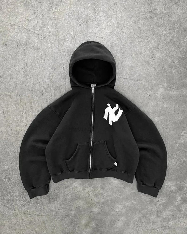 Sweat à capuche femme avec coupe oversize et poche kangourou pratique Chic & Stil