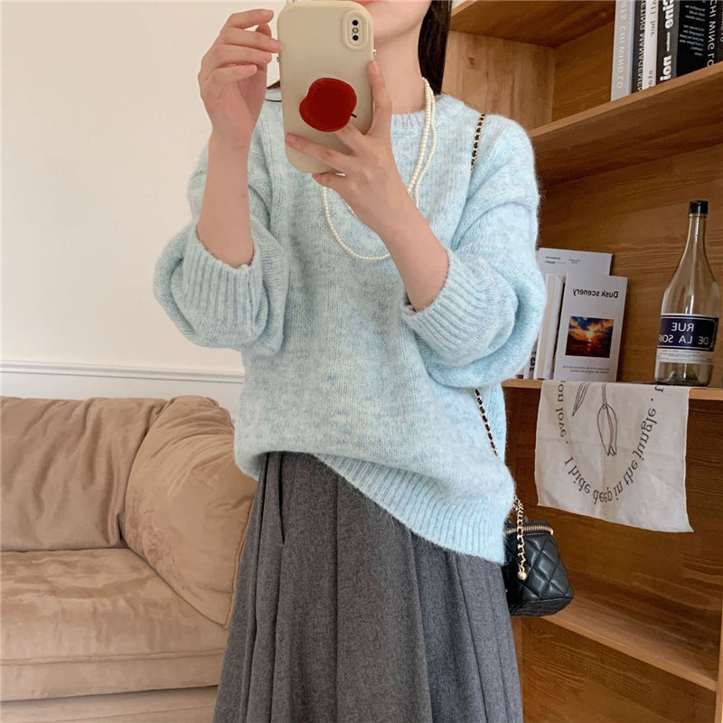 Pull surdimensionné en peluche pour femmes en tricot doux Chic & Stil