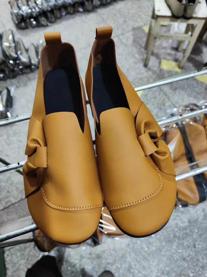 Women Chic Slippers with Bow Detail Lune London
