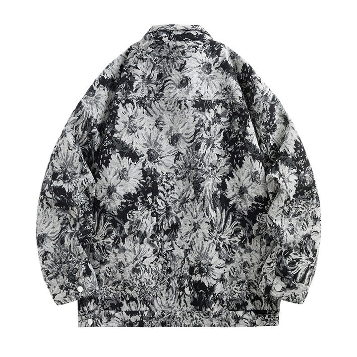 Lune London floral pattern women's bomber jacket