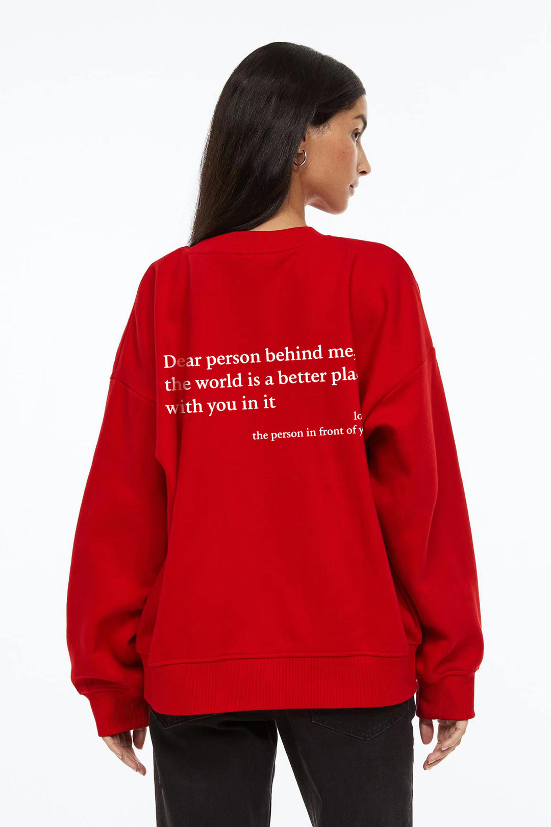 Sweat-shirt femme au design inspirant et à coupe confortable Chic & Stil