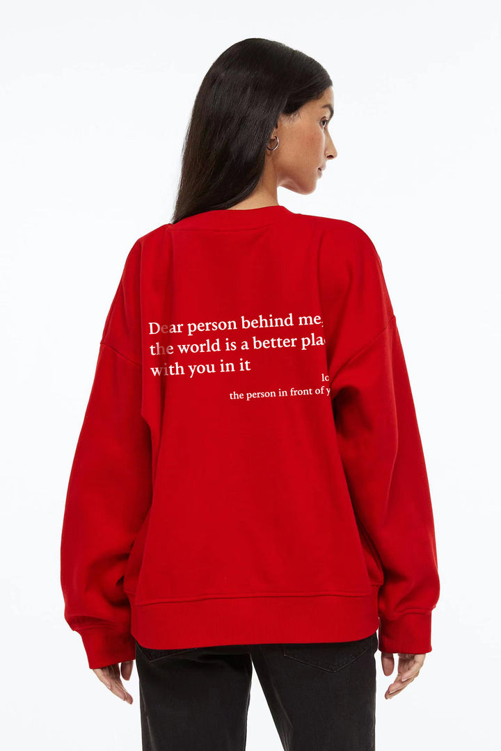 Sweat-shirt femme au design inspirant et à coupe confortable Chic & Stil