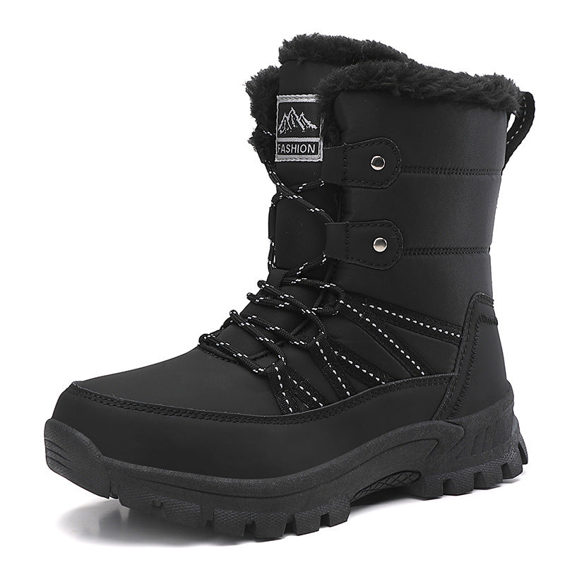 Insulated winter boots for women with slip-resistant sole and soft lining Lune London