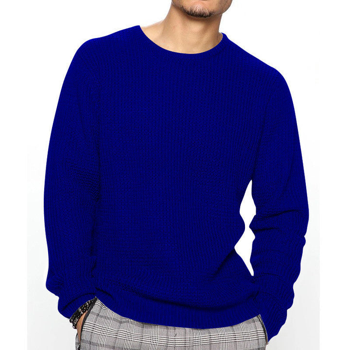 Men's chunky knit sweater with modern cut and cozy inner lining Lune London